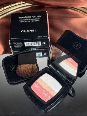 Chanel Premieres Fleurs Harmony of Powders Limited Edition Blush Highlighter NIB
